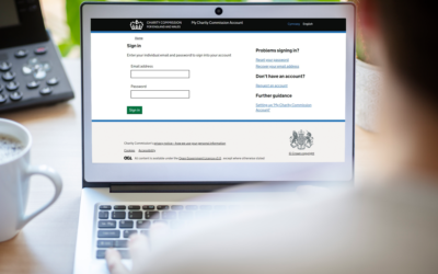 My Charity Commission Account